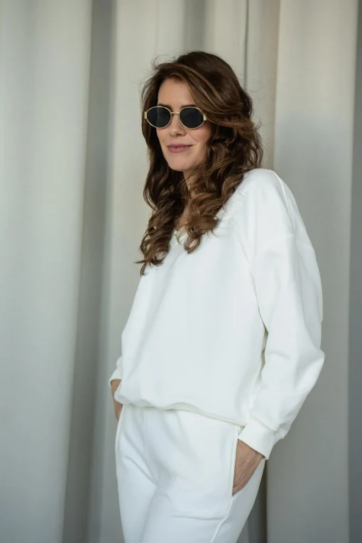 Bluza ELDA V CREAM