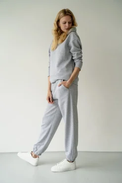 Bluza GLORI MELANGE GRAY