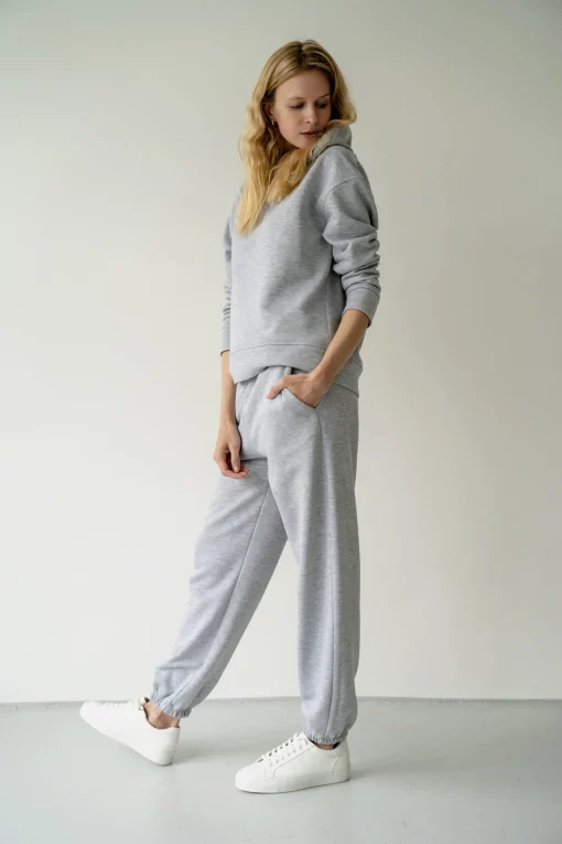 Bluza GLORI MELANGE GRAY