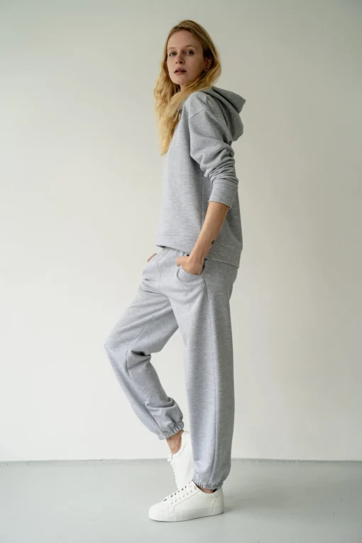 Bluza GLORI MELANGE GRAY