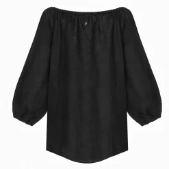 Bluzka FIBI LINO BLACK