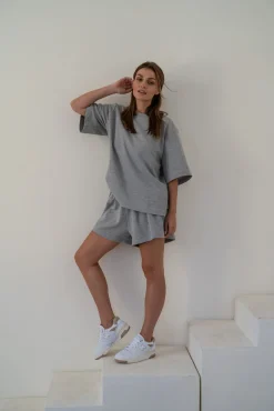 Bluzka LOXI GRAY MELANGE
