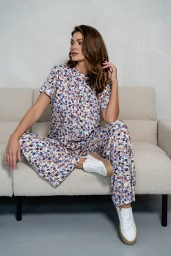 Bluzka SQUARE VIOLET