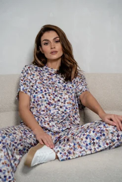 Bluzka SQUARE VIOLET