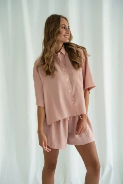 Koszula FIDD POWDER PINK