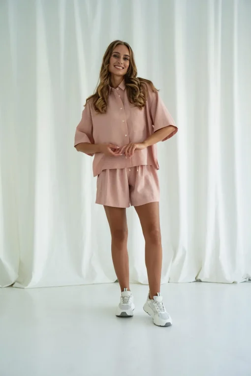 Koszula FIDD POWDER PINK