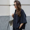 Koszula FIDD STRIPED BLACK