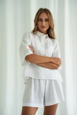 Koszula FIDD WHITE