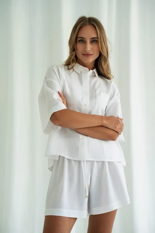 Koszula FIDD WHITE