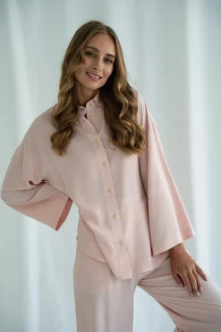 Koszula MARGARITTA POWDER PINK
