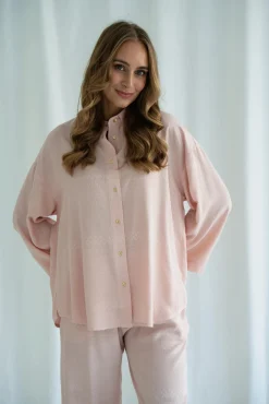 Koszula MARGARITTA POWDER PINK