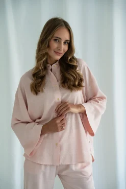 Koszula MARGARITTA POWDER PINK