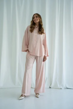 Koszula MARGARITTA POWDER PINK