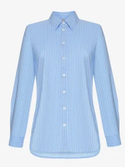 Koszula ROLL STRIPED BLUE