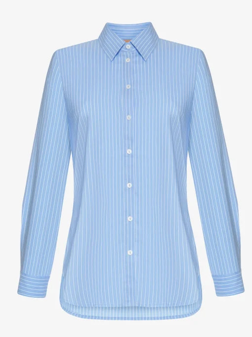 Koszula ROLL STRIPED BLUE