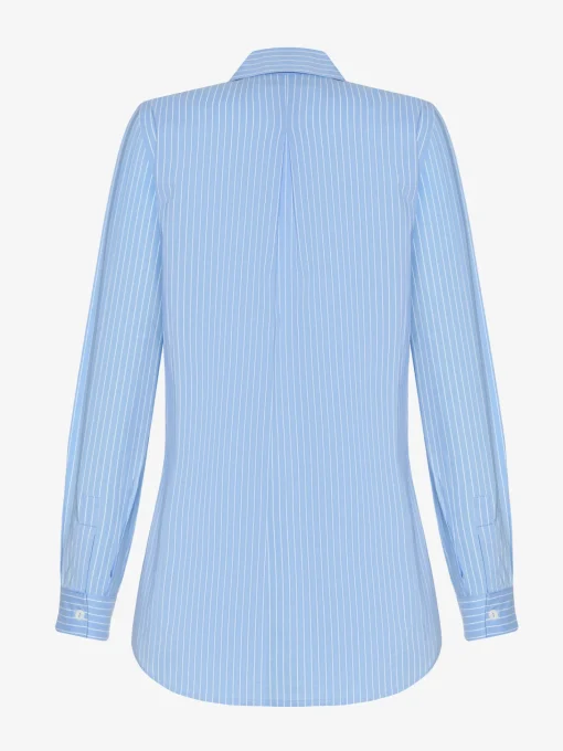 Koszula ROLL STRIPED BLUE