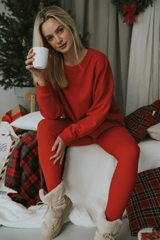 Legginsy JOELLE RED
