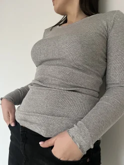 Longsleeve FINE GRAY