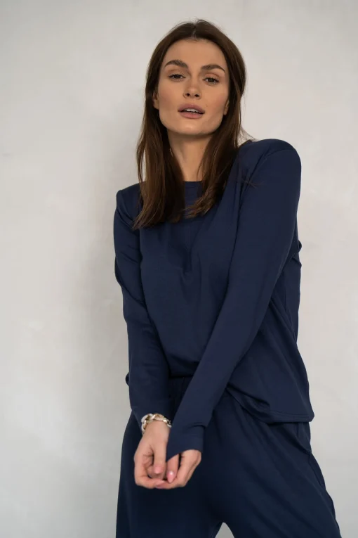 Longsleeve PURE DARK BLUE
