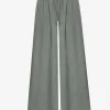 Spodnie ALI STRIPED OLIVE