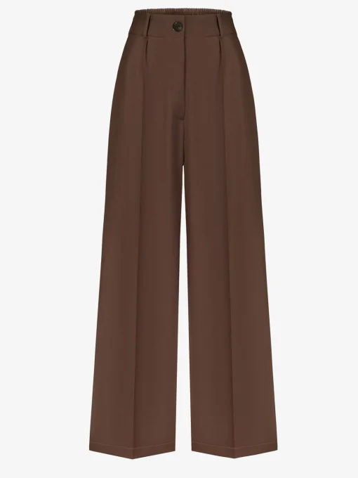 Spodnie BRUNO LONG BROWN