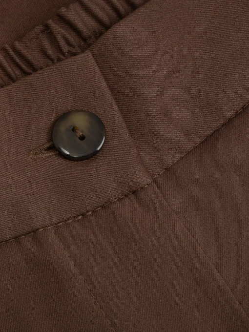 Spodnie BRUNO LONG BROWN