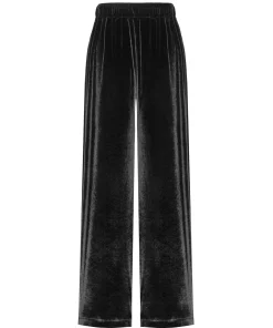 Spodnie CLARET VELVET BLACK