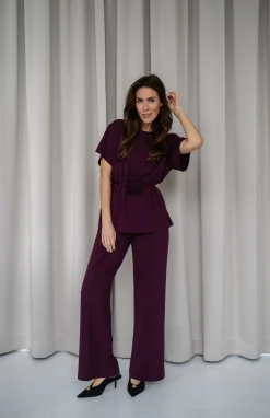 Spodnie COBY BURGUND