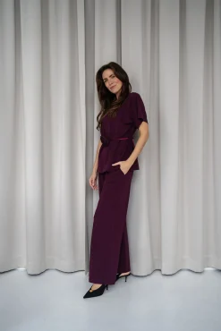 Spodnie COBY BURGUND