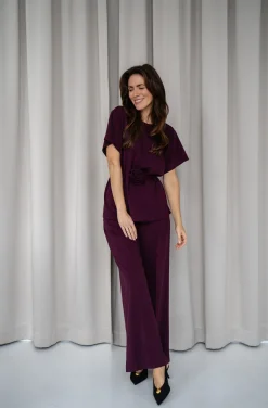 Spodnie COBY BURGUND