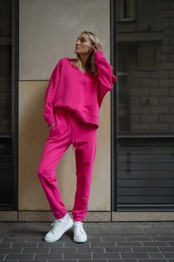 Spodnie JOGGER TULA AMARANTH