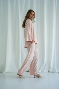 Spodnie MUFF LONG POWDER PINK