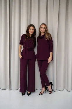 Spodnie NEVY BURGUND