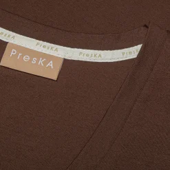 Sukienka FRAPO V BROWN