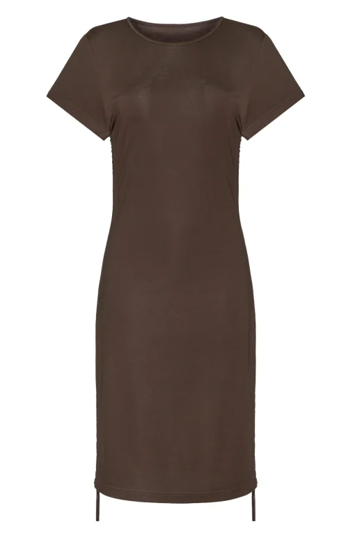 Sukienka JUSTI SHORT CHOCCO