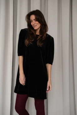 Sukienka SIMONE VELVET BLACK
