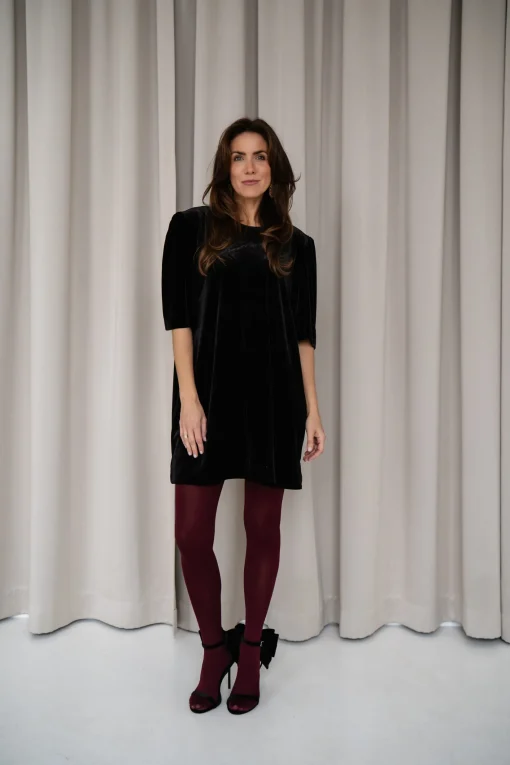 Sukienka SIMONE VELVET BLACK