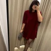 Sukienka SIMONE VELVET RED
