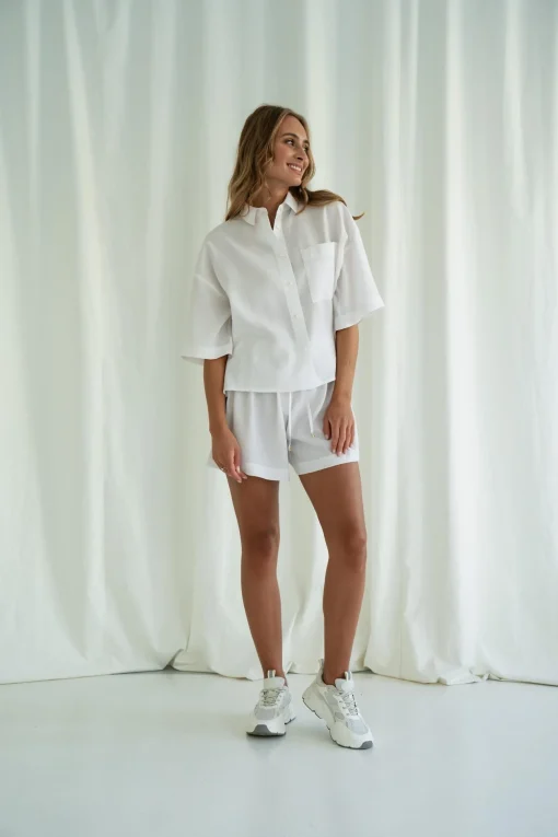 Szorty ALICANTE WHITE