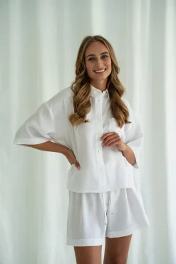 Szorty ALICANTE WHITE