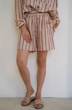 Szorty EVAN STRIPED
