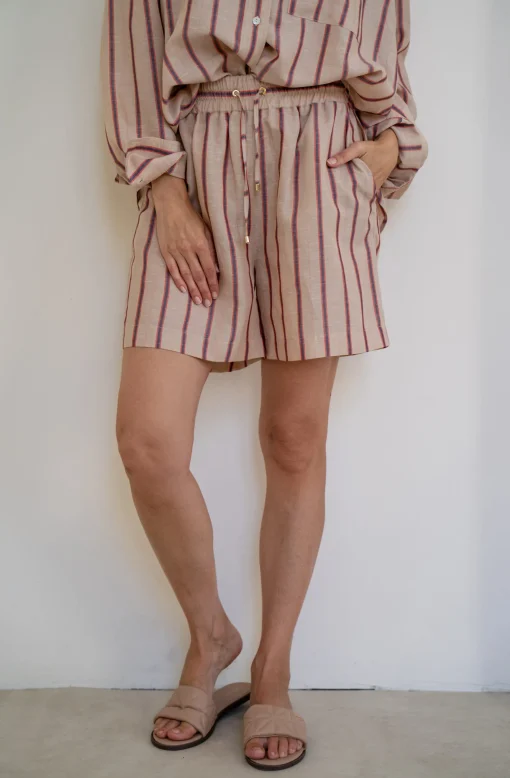 Szorty EVAN STRIPED