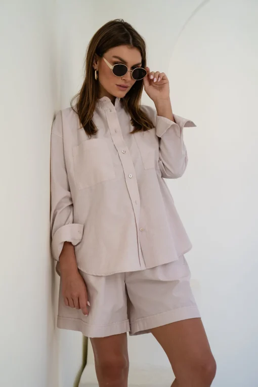 Szorty PEONY BEIGE