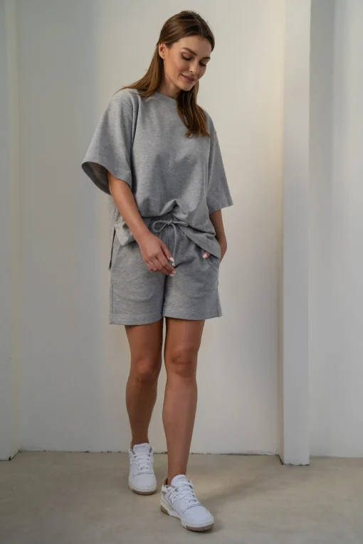 Szorty TULIM GRAY MELANGE